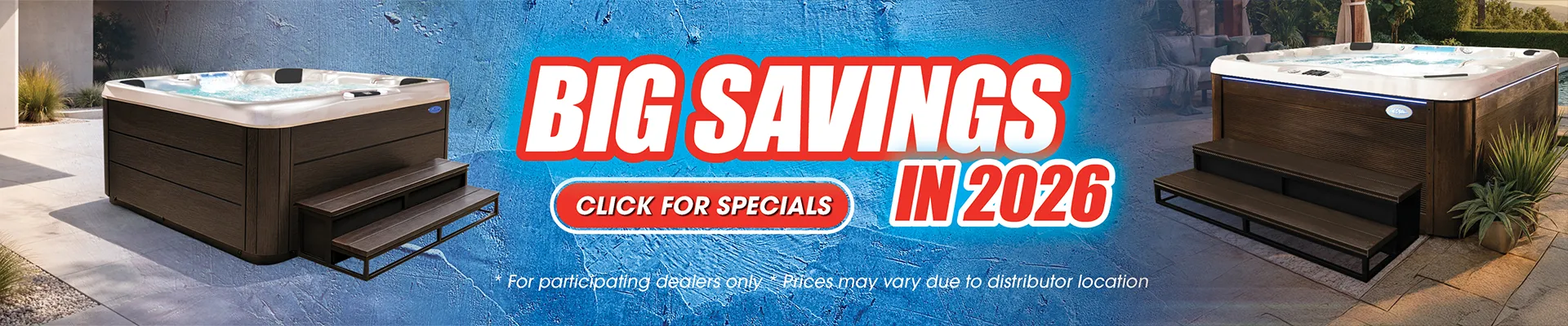 Calspas hot tub being used in a family setting - Red Lands