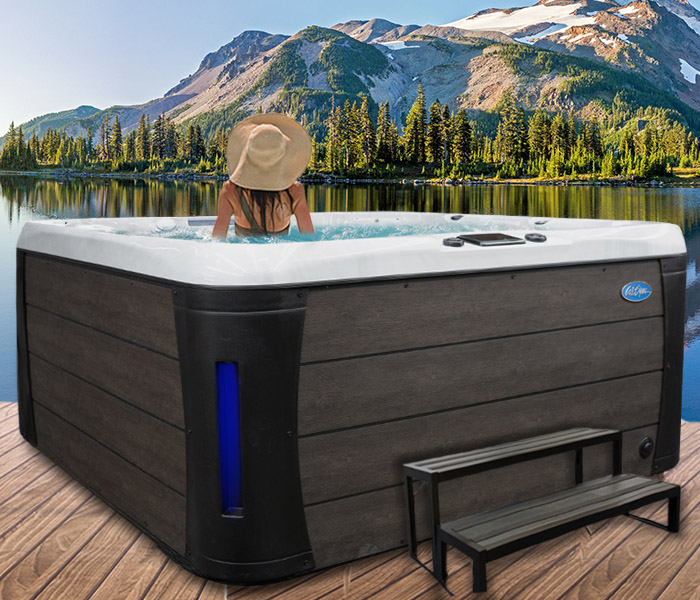 Calspas hot tub being used in a family setting - hot tubs spas for sale Red Lands